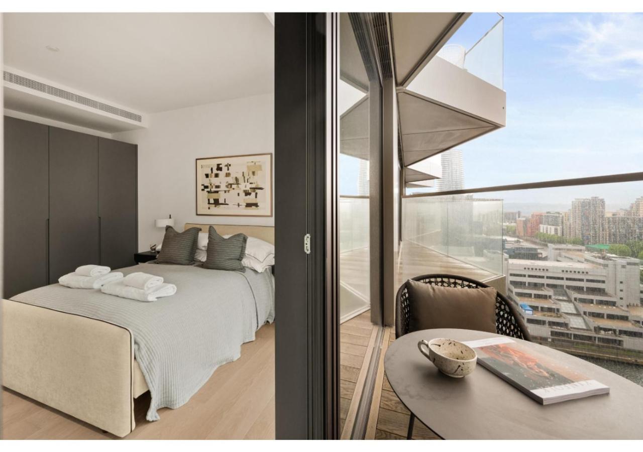 Elegant And Modern Apartments In Canary Wharf Right Next To Thames ลอนดอน ภายนอก รูปภาพ