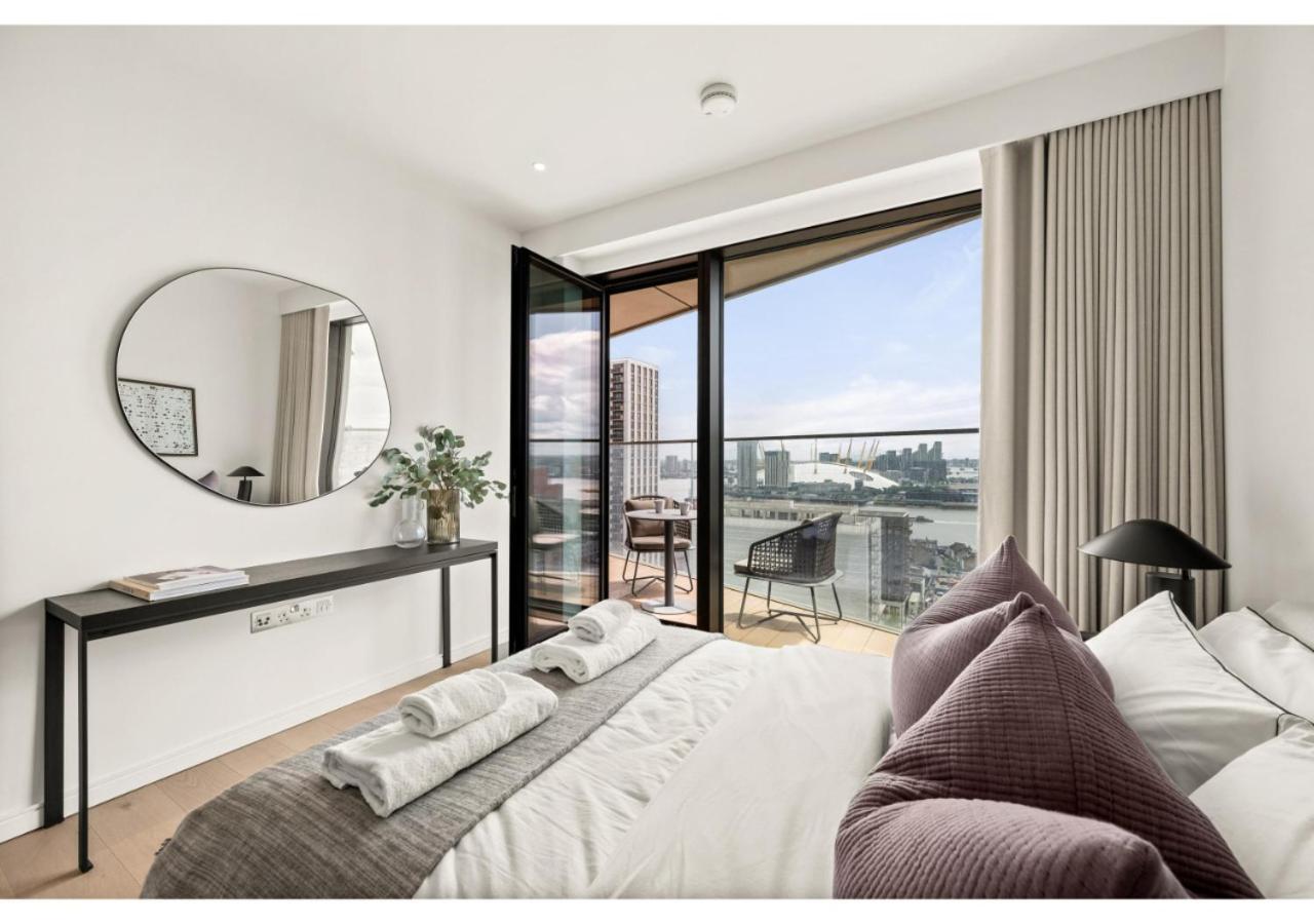 Elegant And Modern Apartments In Canary Wharf Right Next To Thames ลอนดอน ภายนอก รูปภาพ