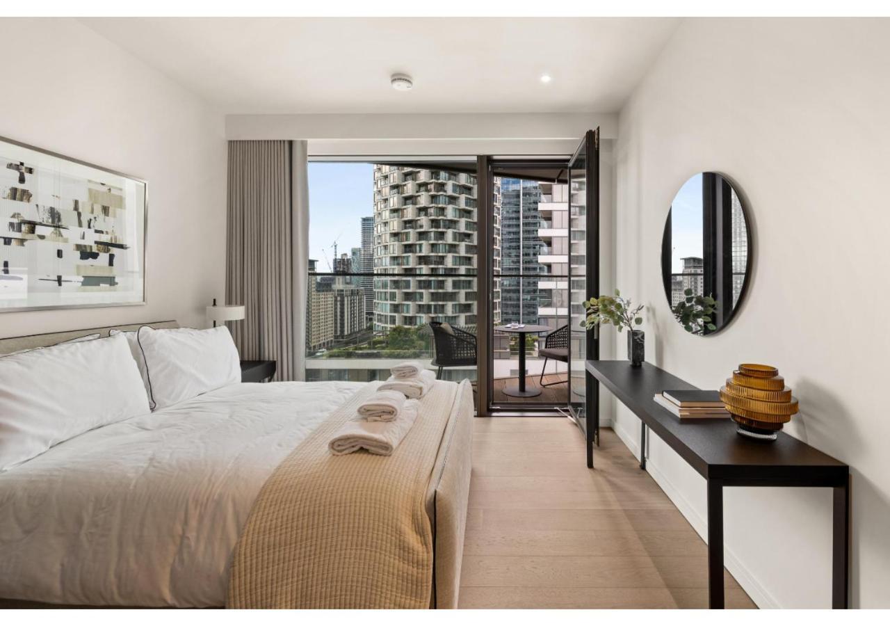 Elegant And Modern Apartments In Canary Wharf Right Next To Thames ลอนดอน ภายนอก รูปภาพ