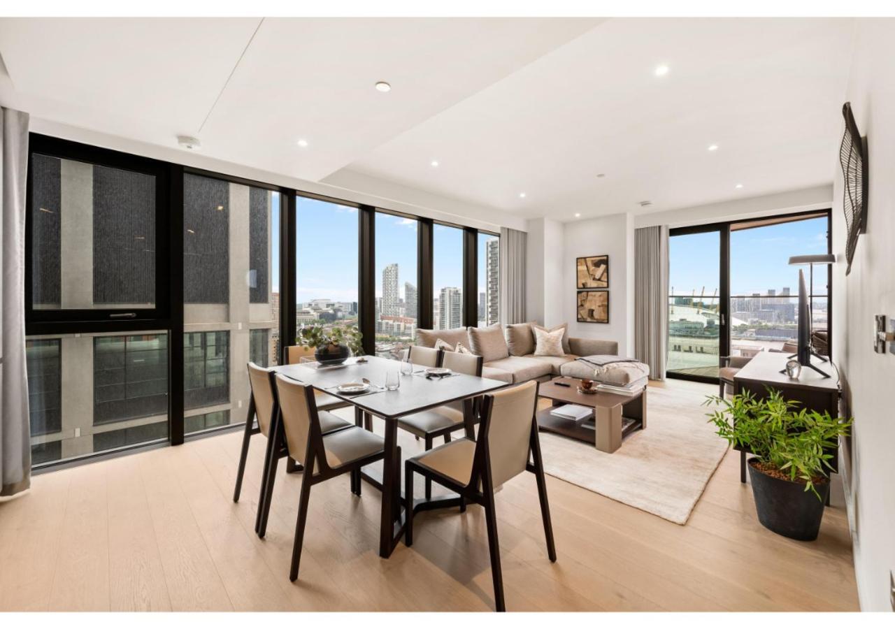 Elegant And Modern Apartments In Canary Wharf Right Next To Thames ลอนดอน ภายนอก รูปภาพ