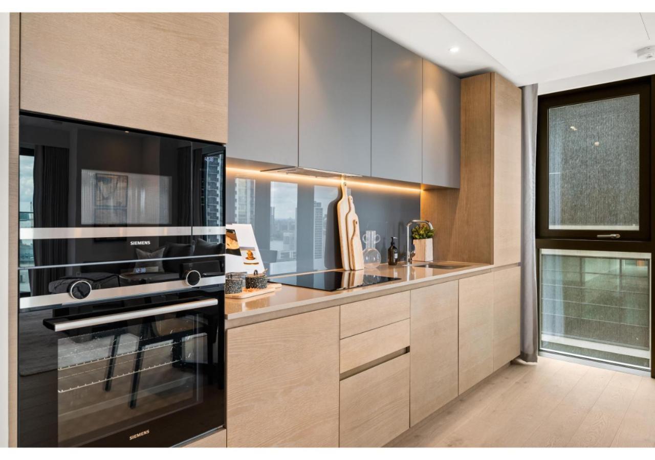 Elegant And Modern Apartments In Canary Wharf Right Next To Thames ลอนดอน ภายนอก รูปภาพ