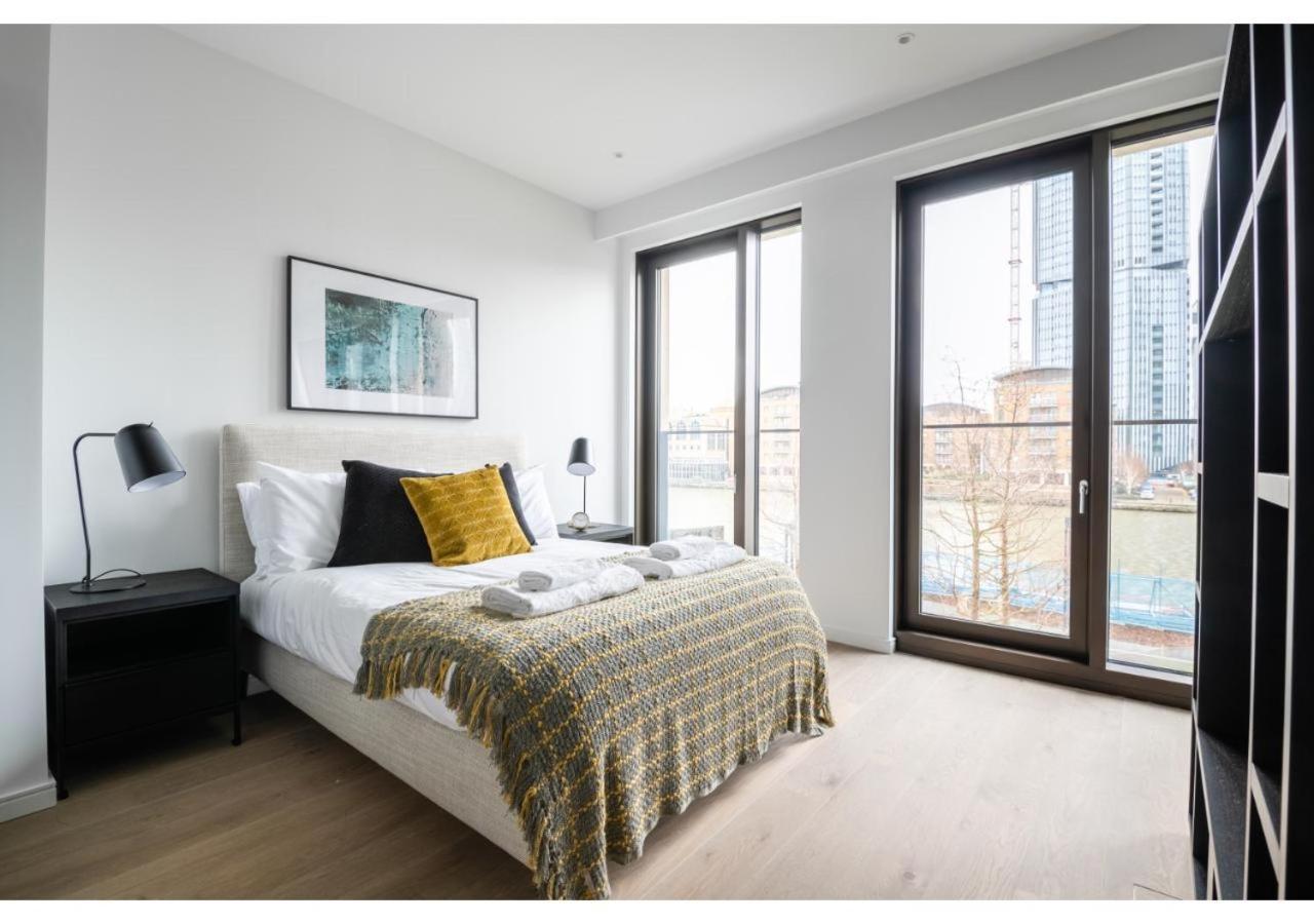 Elegant And Modern Apartments In Canary Wharf Right Next To Thames ลอนดอน ภายนอก รูปภาพ