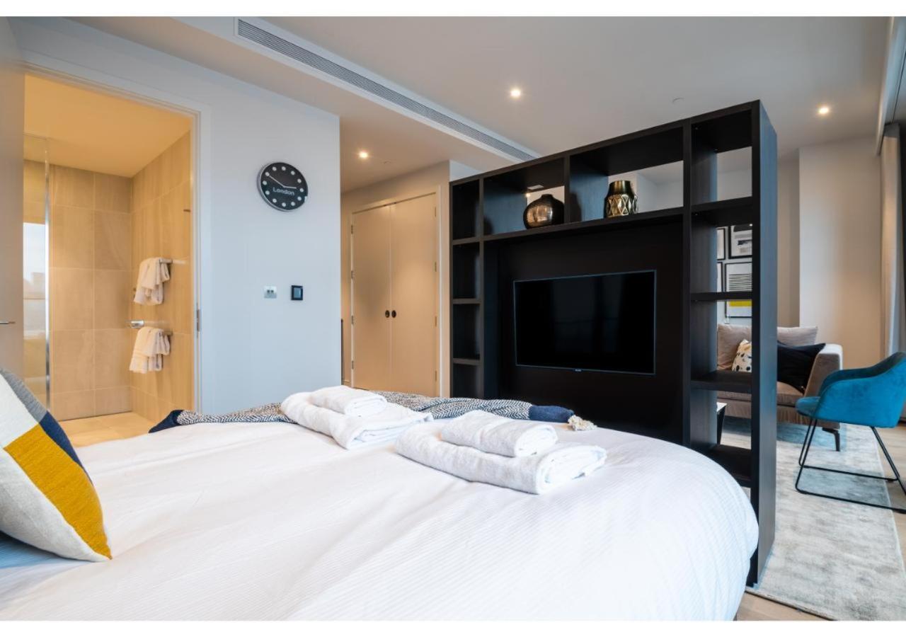 Elegant And Modern Apartments In Canary Wharf Right Next To Thames ลอนดอน ภายนอก รูปภาพ